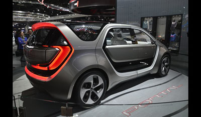 Chrysler Portal All Electric Concept 2017  rear